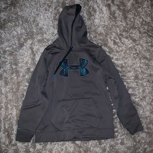 Grey under armour sweatshirt